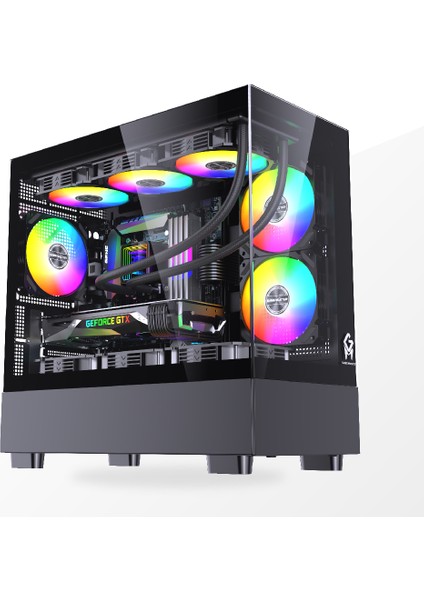 Game Master Gm-Xw 6 Fanlı Tuş Kontrollü Rgb M-Atx Gaming Bilgisayar Kasası