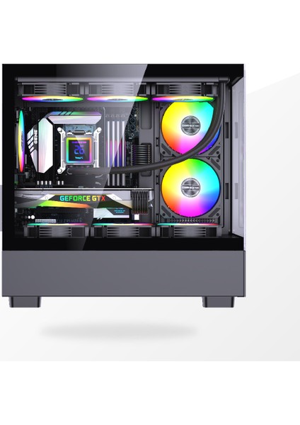 Game Master Gm-Xw 6 Fanlı Tuş Kontrollü Rgb M-Atx Gaming Bilgisayar Kasası
