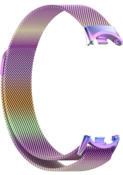 Xiaomi Smart Band 8 Zore Krd-01 Metal Kordon-Gold indirimleri