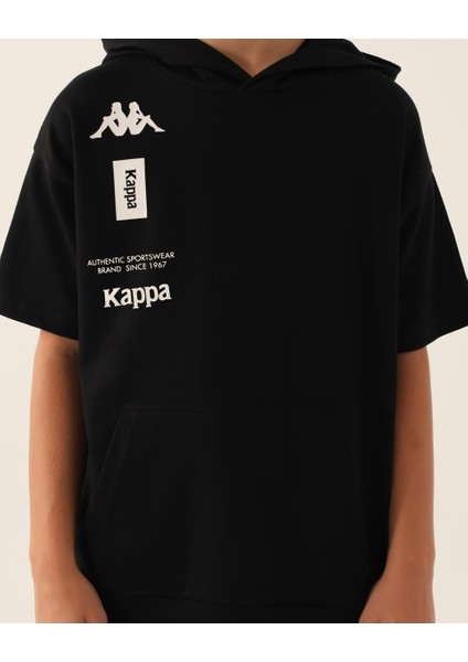 %100 Pamuk Kapüşonlu Erkek Çocuk T-Shirt 361S8RW modelleri