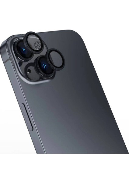 Apple iPhone 16 Cl-15 Parmak Izi Bırakmayan Anti-Reflective Kamera Lens Koruyucu