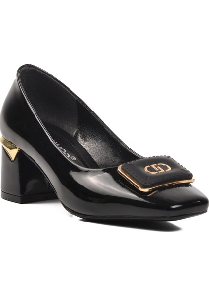Siyah Kadın Topuklu Ayakkabı