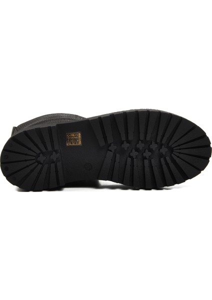 Suni Deri Siyah Süet Kadın Bot indirimleri