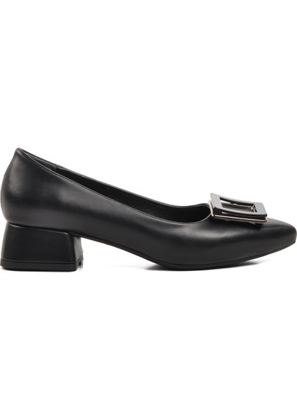 Siyah Kadın Topuklu Ayakkabı modelleri