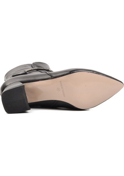 Poliüretan Siyah Kadın Bot indirimleri