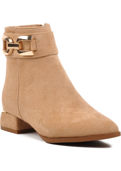 Bej Süet Kadın Bot