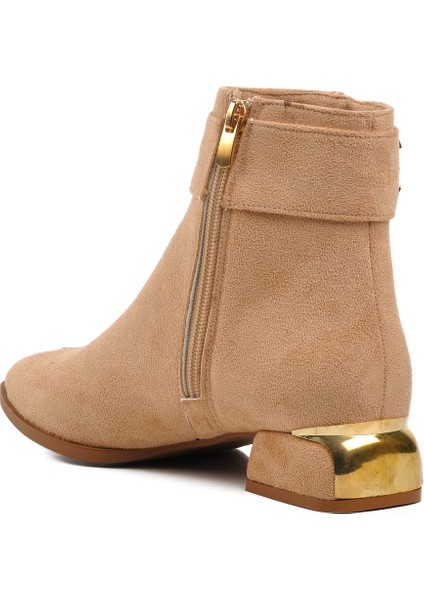Bej Süet Kadın Bot fırsatları