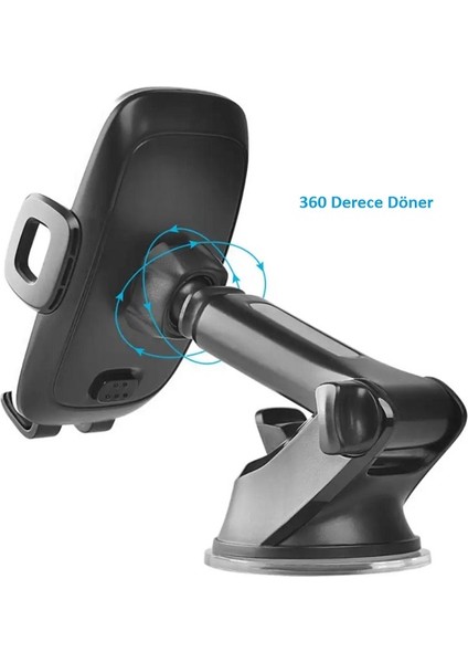 H-XP329 Ekstra Güçlü Vantuzlu Araç Içi Telefon Tutucu fırsatları