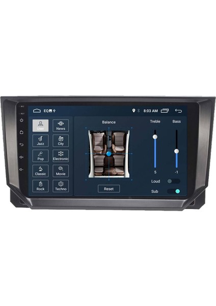 Araç Multimedya Cihazı - 2 32 / IPS 9 Inch Ekran - Navigasyon - Carplay - Seat Ibiza 18-20 Uyumlu