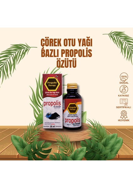 Çörek Otu Yağı Bazlı Propolis Ekstraktı 30ml