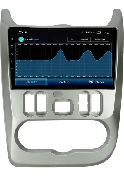 Araç Multimedya Cihazı - 2 32 / IPS 9 Inch Ekran - Navigasyon - Carplay - Dacia Duster - Vsr