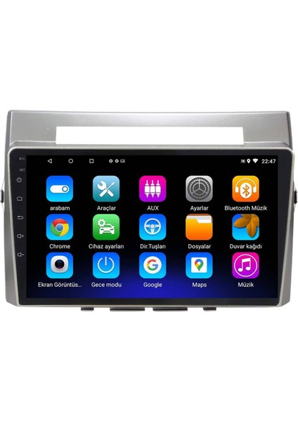 Araç Multimedya Cihazı - 2 32 / QLED 10 Inch Ekran - Navigasyon - Carplay - Toyota Verso 04 09 - Vsr