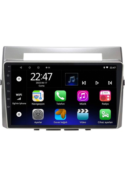 Araç Multimedya Cihazı - 2 32 / QLED 10 Inch Ekran - Navigasyon - Carplay - Toyota Verso 04 09 - Vsr