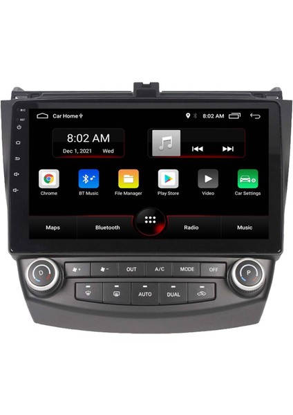 Araç Multimedya Cihazı - 2 32 / IPS 10 Inch Ekran - Navigasyon - Carplay - Honda Accord 03-08 - Vsr