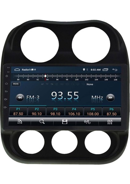 Araç Multimedya Cihazı - 2 32 / IPS 9 Inch Ekran - Navigasyon - Carplay - Compass - Patriot Uyumlu modelleri