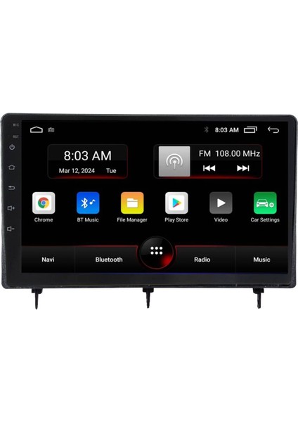 Araç Multimedya Cihazı - 2 32 / IPS 9 Inch Ekran - Navigasyon - Carplay - Honda Civic 2022 - Vsr