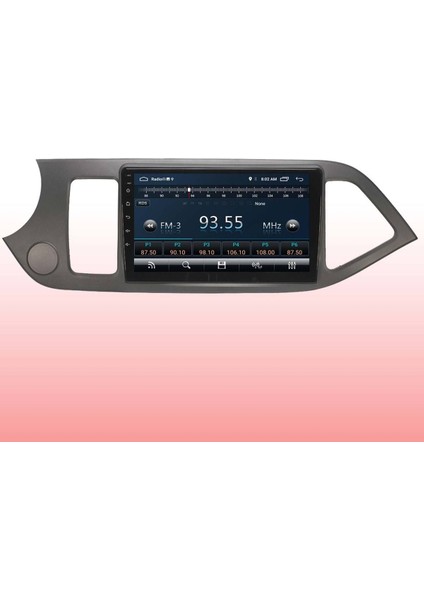 Araç Multimedya Cihazı - 2 32 / IPS 9 Inch Ekran - Navigasyon - Carplay - Kia Picanto 11-16 Uyumlu modelleri
