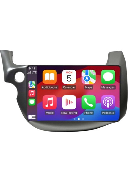 Araç Multimedya Cihazı - 2 32 / IPS 9 Inch Ekran - Navigasyon - Carplay - Honda Jazz 09-14 Uyumlu