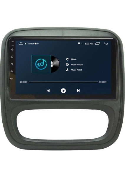 Araç Multimedya Cihazı - 2 32 / QLED 10 Inch Ekran - Navigasyon - Carplay - Renault Trafic - Vsr