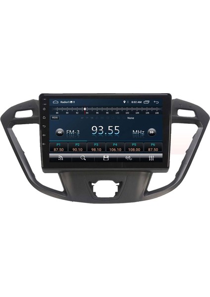 Araç Multimedya Cihazı - 2 32 / IPS 9 Inch Ekran - Navigasyon - Carplay - Ford Transit 14-19 - Vsr modelleri