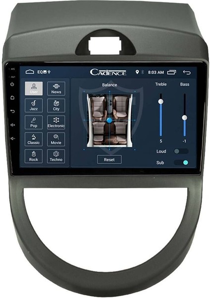 Araç Multimedya Cihazı - 2 32 / IPS 9 Inch Ekran - Navigasyon - Carplay - Kia Soul 10 13 - Vsr