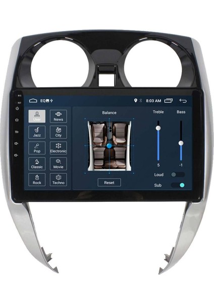 Araç Multimedya Cihazı - 2 32 / IPS 9 Inch Ekran - Navigasyon - Carplay - Nissan Note - Vsr