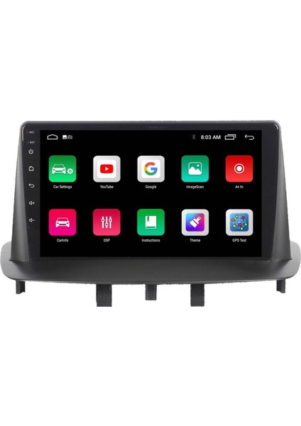 Araç Multimedya Cihazı - 2 32 / IPS 9 Inch Ekran - Navigasyon - Carplay - Renault Megane 3 - Vsr