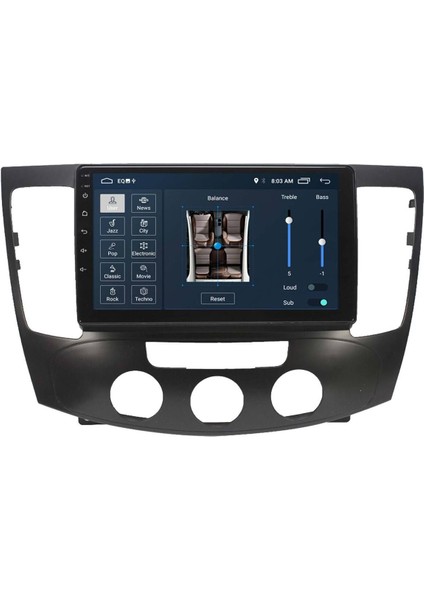 Multimedya Cihazı -Uyumlu 2 32 / IPS 9 Inch Ekran - Navigasyon - Carplay - Hyundai Sonata 09-11-Vsr