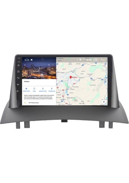 Araç Multimedya Cihazı - 2 32 / IPS 9 Inch Ekran - Navigasyon - Carplay - Renault Megane 2 Uyumlu