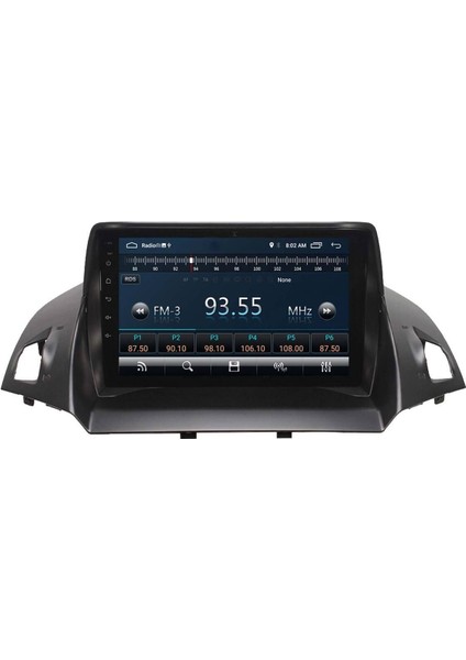 Araç Multimedya Cihazı - 2 32 / IPS 9 Inch Ekran - Navigasyon - Carplay - Ford Kuga Cmax - Vsr