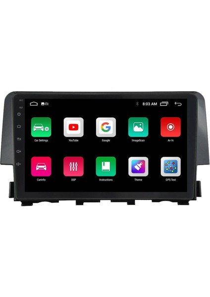 Araç Multimedya Cihazı - 2 32 / IPS 9 Inch Ekran - Navigasyon -Carplay - Honda Civic Fc5 16-21-Vsr