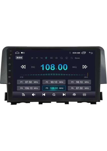 Araç Multimedya Cihazı - 2 32 / IPS 9 Inch Ekran - Navigasyon -Carplay - Honda Civic Fc5 16-21-Vsr