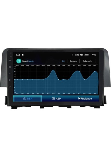Araç Multimedya Cihazı - 2 32 / IPS 9 Inch Ekran - Navigasyon -Carplay - Honda Civic Fc5 16-21-Vsr