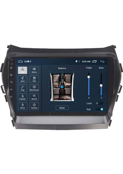 Araç Multimedya Cihazı - 2 32 / IPS 9 Inch Ekran - Navigasyon - Carplay - Hyundai IX45 2013 Uyumlu