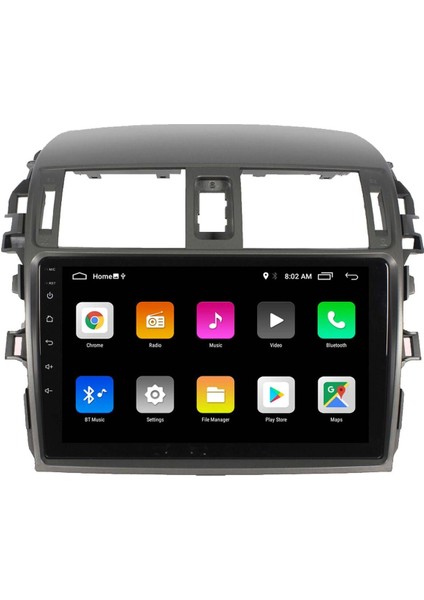 Araç Multimedya Cihazı - 2 32 / IPS 9 Inch Ekran - Navigasyon - Carplay - Toyota Corolla 07-12-Vsr