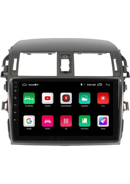 Araç Multimedya Cihazı - 2 32 / IPS 9 Inch Ekran - Navigasyon - Carplay - Toyota Corolla 07-12-Vsr