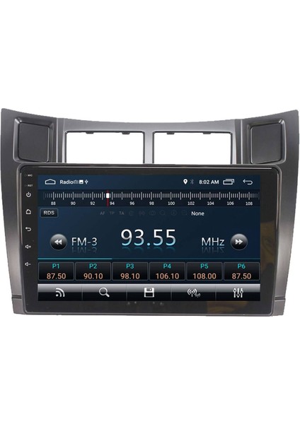 Araç Multimedya Cihazı Uyumlu 2 32 / IPS 9 Inch Ekran - Navigasyon - Carplay - Toyota Yaris 07-11 modelleri