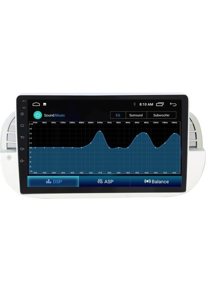 Araç Multimedya Cihazı - 2 32 / IPS 9 Inch Ekran - Navigasyon - Carplay - Fiat 500 White - Vsr fırsatları