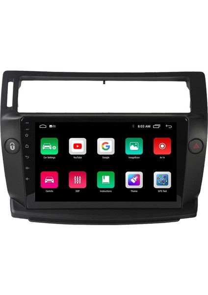 Araç Multimedya Cihazı - 2 32 / IPS 9 Inch Ekran - Navigasyon - Carplay - Citroen C4 - Vsr