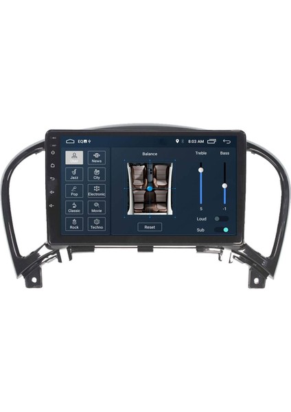 Araç Multimedya Cihazı - 2 32 / IPS 9 Inch Ekran - Navigasyon - Carplay - Nissan Juke 11-19 Uyumlu