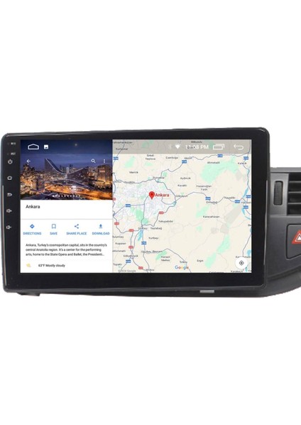 Araç Multimedya Cihazı Uyumlu 2 32 / IPS 10 Inch Ekran - Navigasyon - Carplay - Citroen C5 10 - Vsr