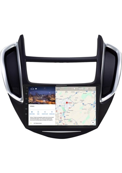 Araç Multimedya Cihazı 2 32 IPS 9 Inch Ekran Navigasyon Carplay Chevrolet Trex 2014-VSR Uyumlu indirimleri