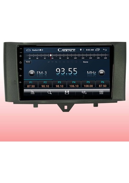 Araç Multimedya Cihazı - 2 32 / IPS 9 Inch Ekran - Navigasyon - Carplay - Mercedes Smart 1 -Uyumlu modelleri