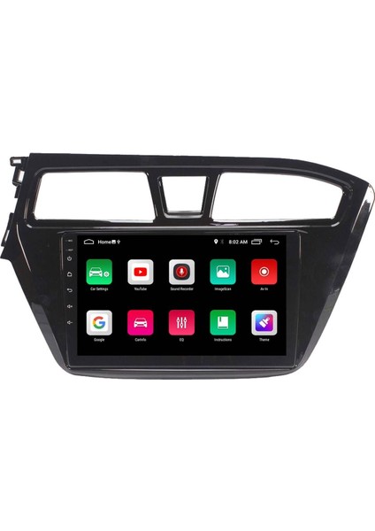 Araç Multimedya Cihazı - 2 32 / IPS 9 Inch Ekran - Navigasyon - Carplay - Hyundai I20 14-17 - Vsr