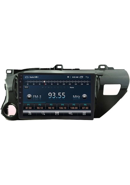 Araç Multimedya Cihazı - 2 32 / IPS 10 Inch Ekran - Navigasyon - Carplay - Toyota Hilux 17-20 - Vsr
