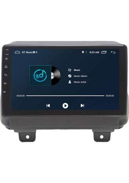 Araç Multimedya Cihazı - 2 32 / IPS 9 Inch Ekran - Navigasyon - Carplay - Wrangler Rubicon - Vsr