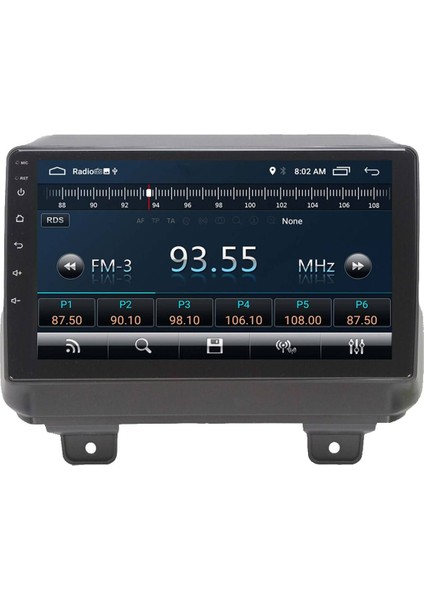 Araç Multimedya Cihazı - 2 32 / IPS 9 Inch Ekran - Navigasyon - Carplay - Wrangler Rubicon - Vsr