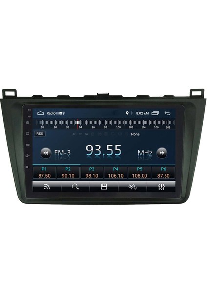Araç Multimedya Cihazı 2 32 IPS 9 Inch Ekran Navigasyon Carplay Mazda 6 2008 2009 Vsr Uyumlu