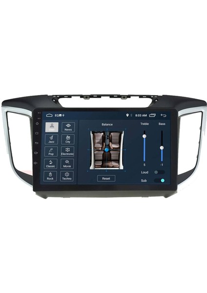 Araç Multimedya Cihazı - 2 32 / IPS 10 Inch Ekran - Navigasyon - Carplay - Hyundai IX25 11-20 -Vsr