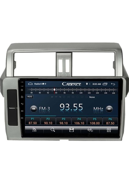 Multimedya Cihazı - 2 32 / IPS 9 Inch Ekran Uyumlu - Navigasyon - Carplay - Toyota Prado 2014 modelleri